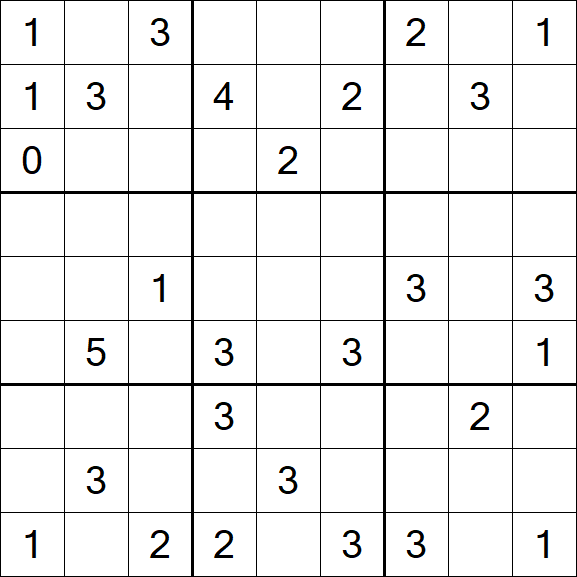 Sudoku Mine - Difficile