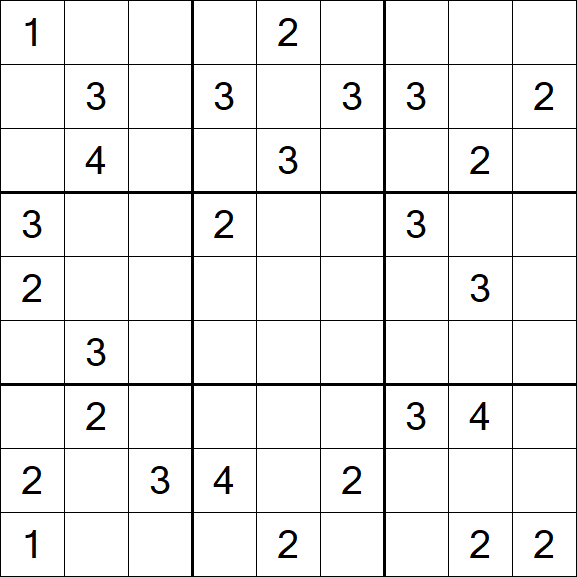 Sudoku Mine - Schwierig