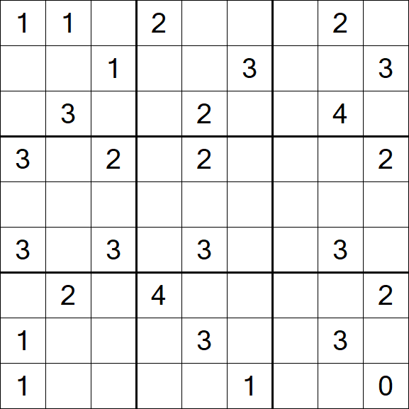 Sudoku Mine - Difficile