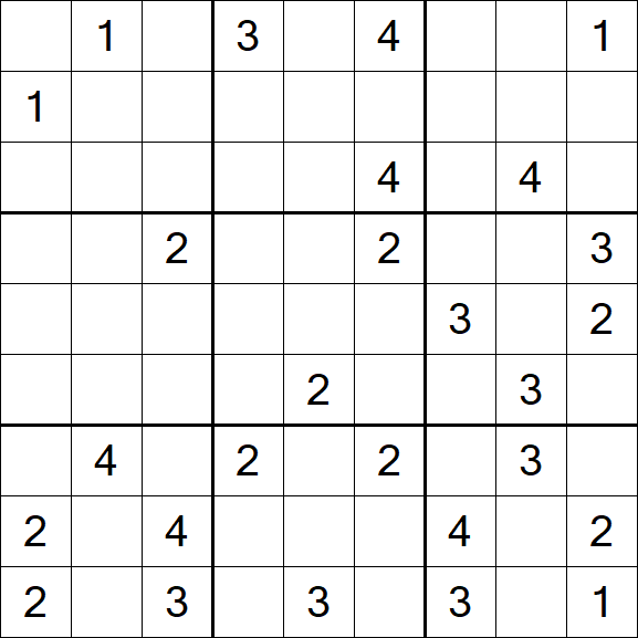Sudoku Mine - Difficile