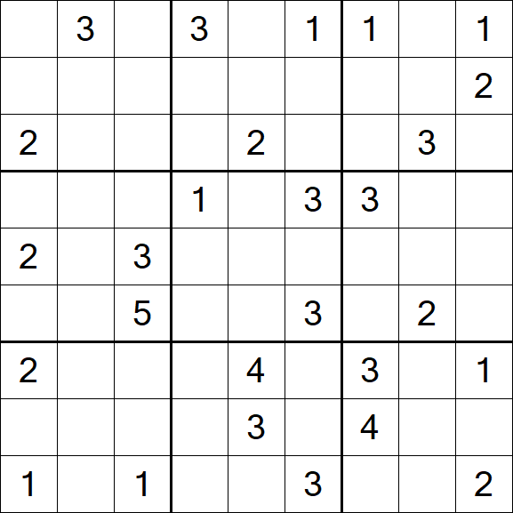 Sudoku Mine - Difficile