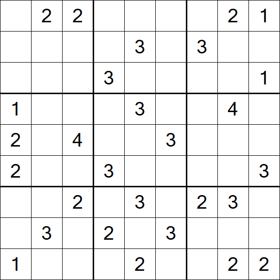 Sudoku Mine - Difficile