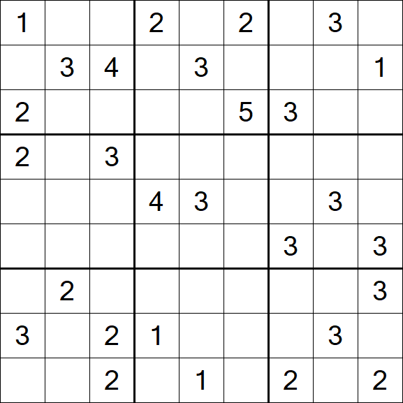Sudoku Mine - Difficile