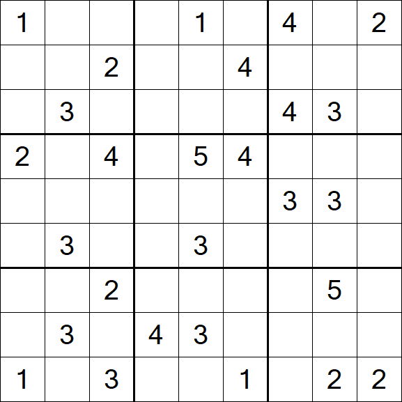 Sudoku Mine - Difficile