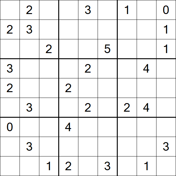 Sudoku Mine - Difficile