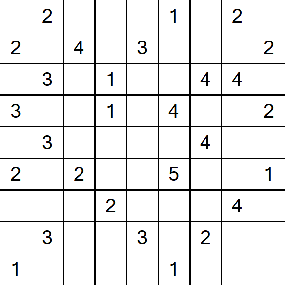 Sudoku Mine - Difficile