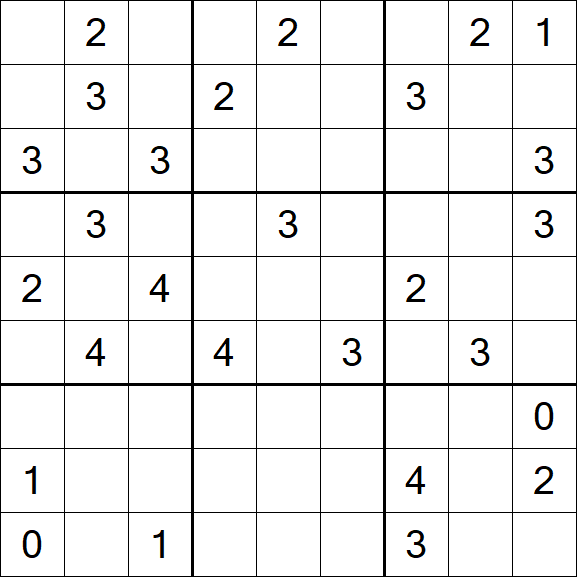 Sudoku Mine - Difficile