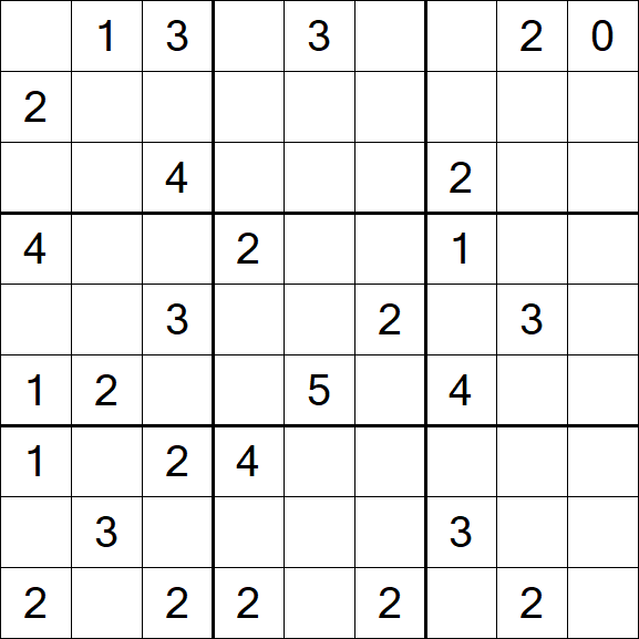 Sudoku Mine - Difficile