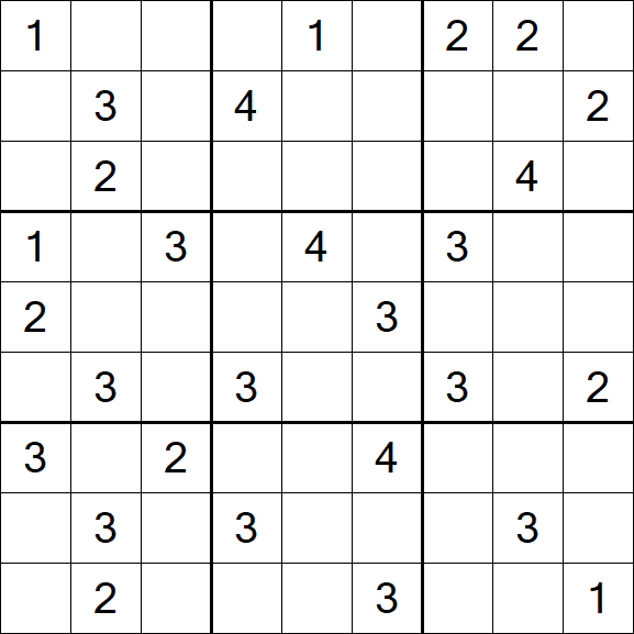 Sudoku Mine - Difficile