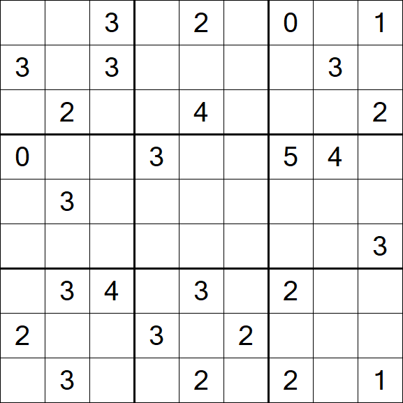 Sudoku Mine - Difficile