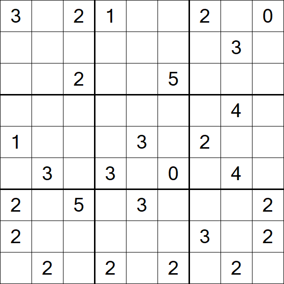 Sudoku Mine - Difficile