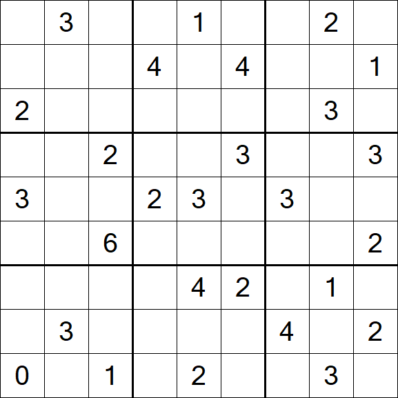 Sudoku Mine - Difficile