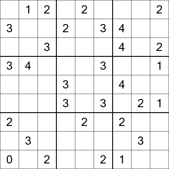 Sudoku Mine - Difficile