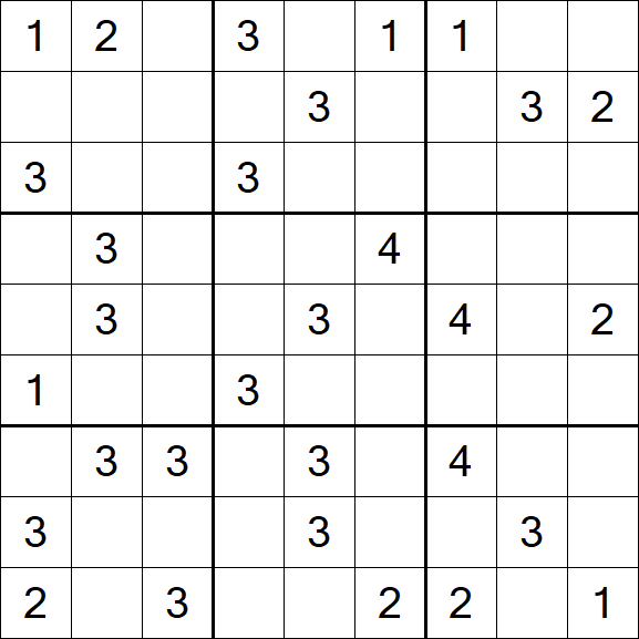 Sudoku Mine - Difficile