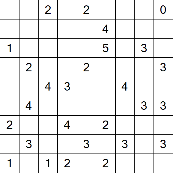 Sudoku Mine - Schwierig