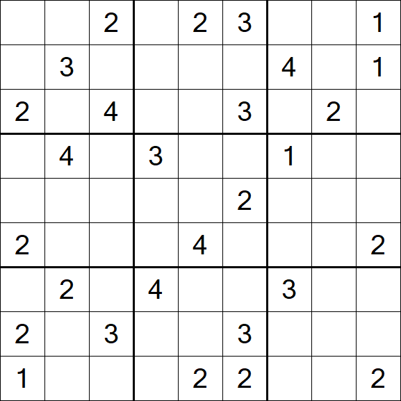 Sudoku Mine - Difficile