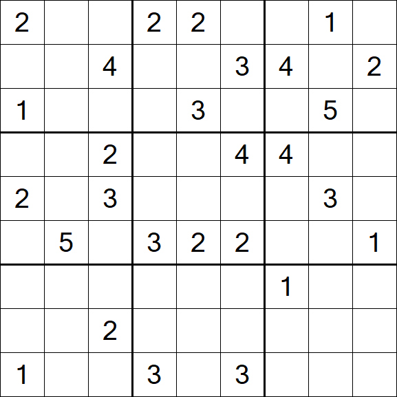 Sudoku Mine - Difficile