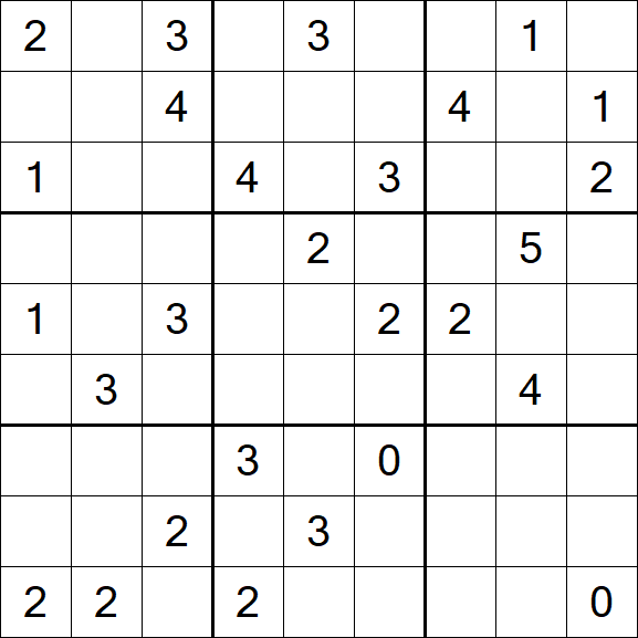Sudoku Mine - Difficile