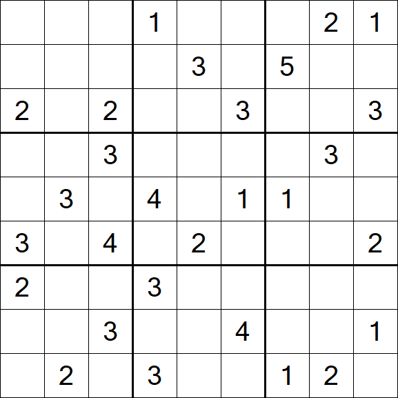 Sudoku Mine - Difficile