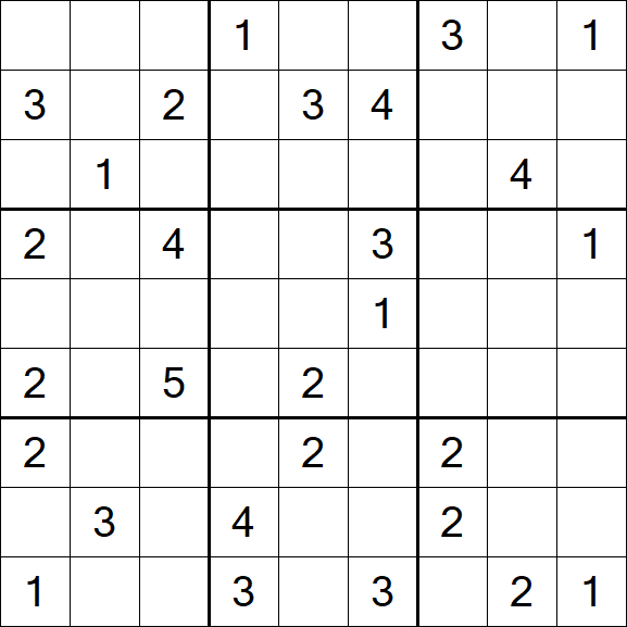 Sudoku Mine - Difficile