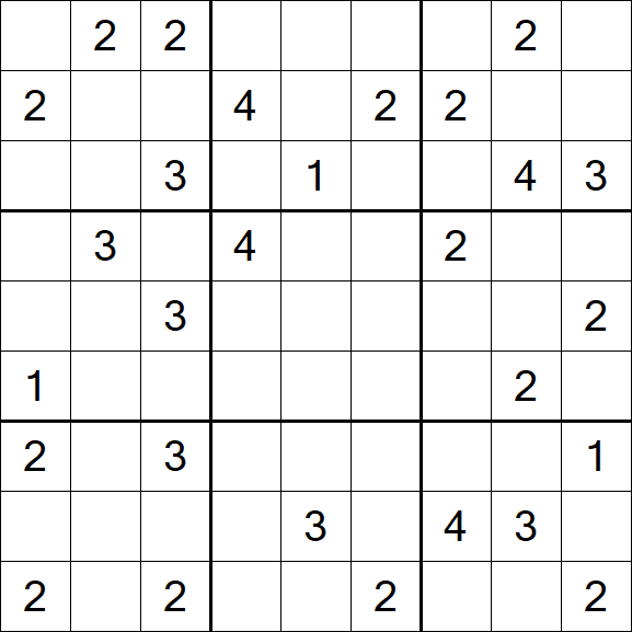 Sudoku Mine - Difficile