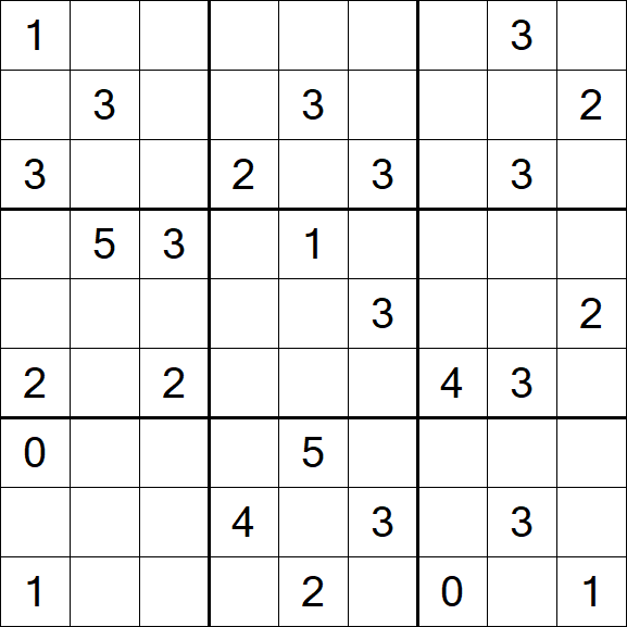 Sudoku Mine - Difficile