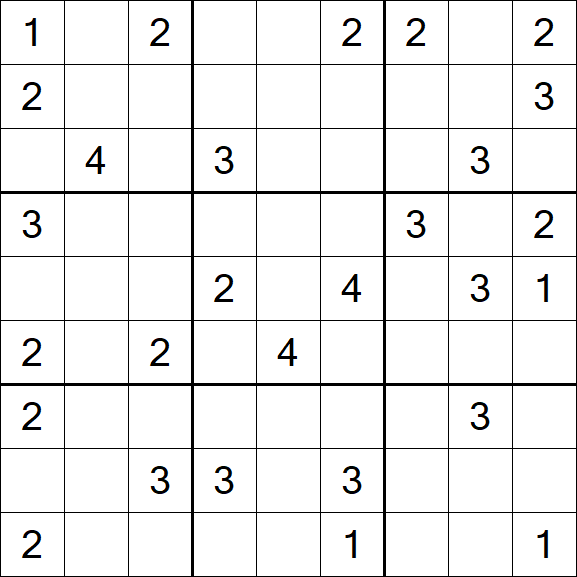 Sudoku Mine - Difficile