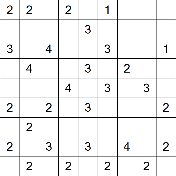 Sudoku Mine - Difficile