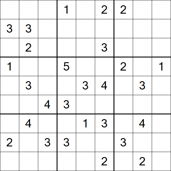 Sudoku Mine - Difficile