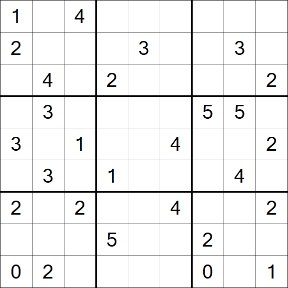 Sudoku Mine - Difficile