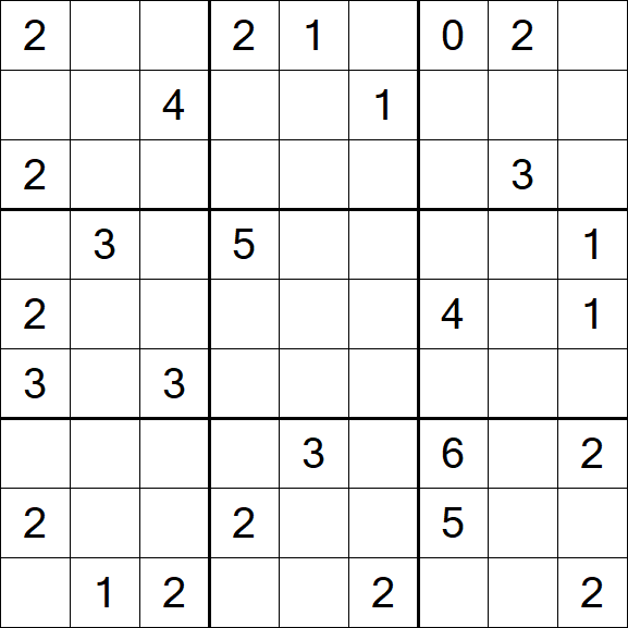 Sudoku Mine - Difficile