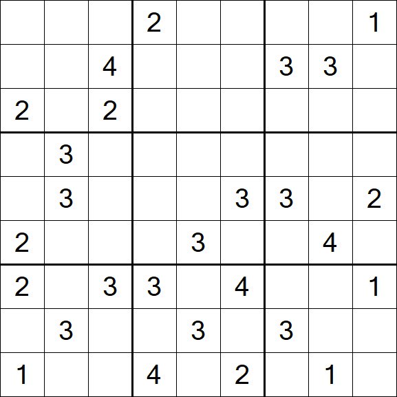 Sudoku Mine - Difficile