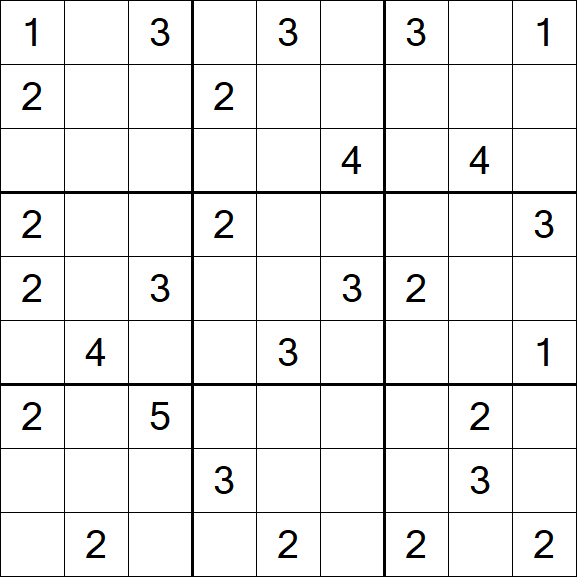 Sudoku Mine - Difficile