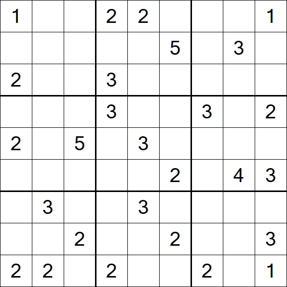 Sudoku Mine - Difficile