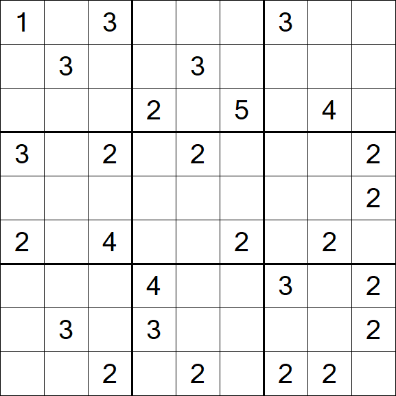 Sudoku Mine - Difficile
