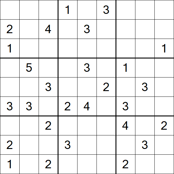 Sudoku Mine - Difficile