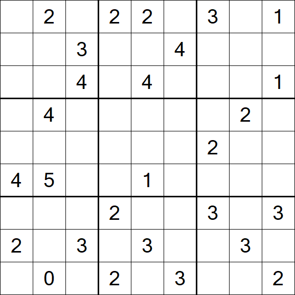 Sudoku Mine - Difficile