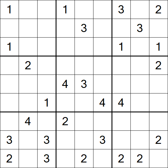 Sudoku Mine - Difficile