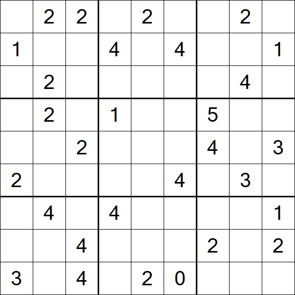 Sudoku Mine - Difficile
