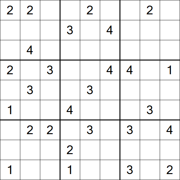 Sudoku Mine - Difficile