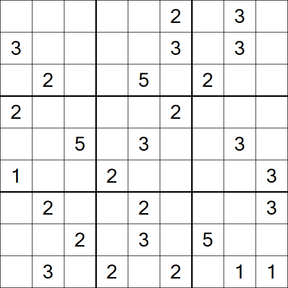 Sudoku Mine - Difficile