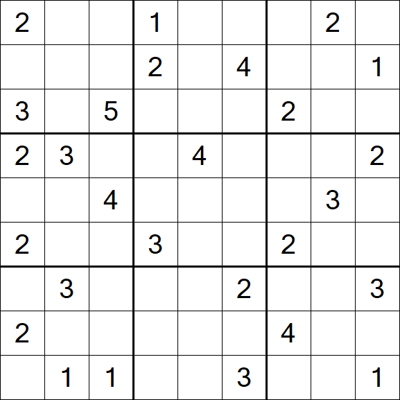 Sudoku Mine - Difficile