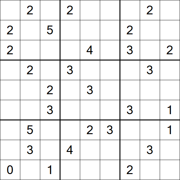 Sudoku Mine - Difficile