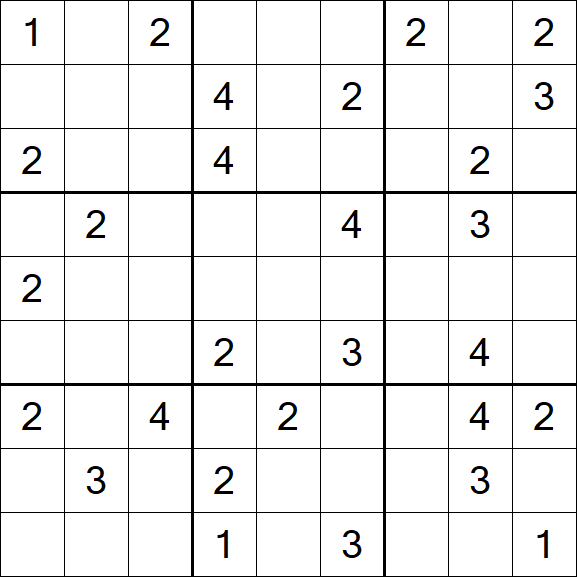 Sudoku Mine - Difficile