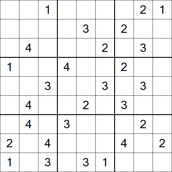 Sudoku Mine - Difficile