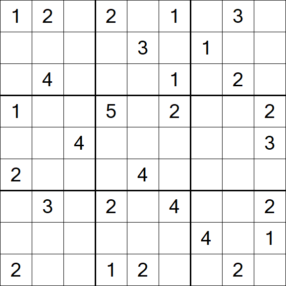 Sudoku Mine - Difficile