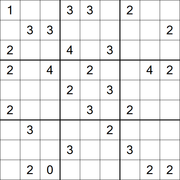 Sudoku Mine - Difficile