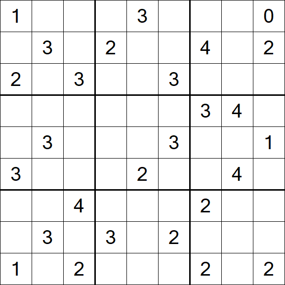 Sudoku Mine - Difficile