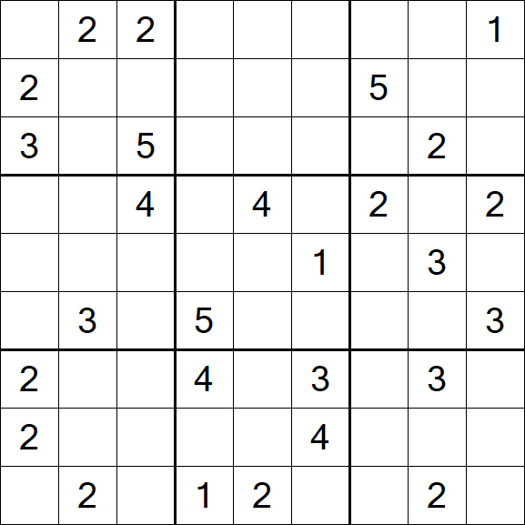 Sudoku Mine - Difficile