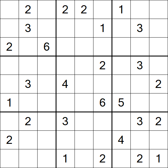 Sudoku Mine - Difficile